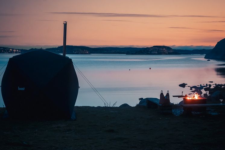  Badstutelt Foto Saltviks camping