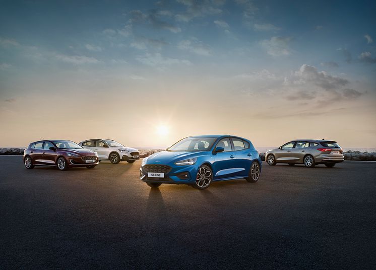 Nye Ford Focus 2018 Range