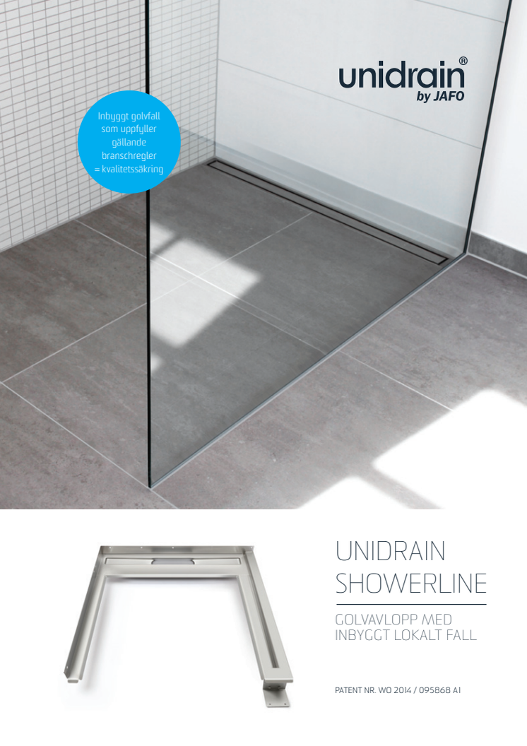 unidrain® - ShowerLine - Broschyr