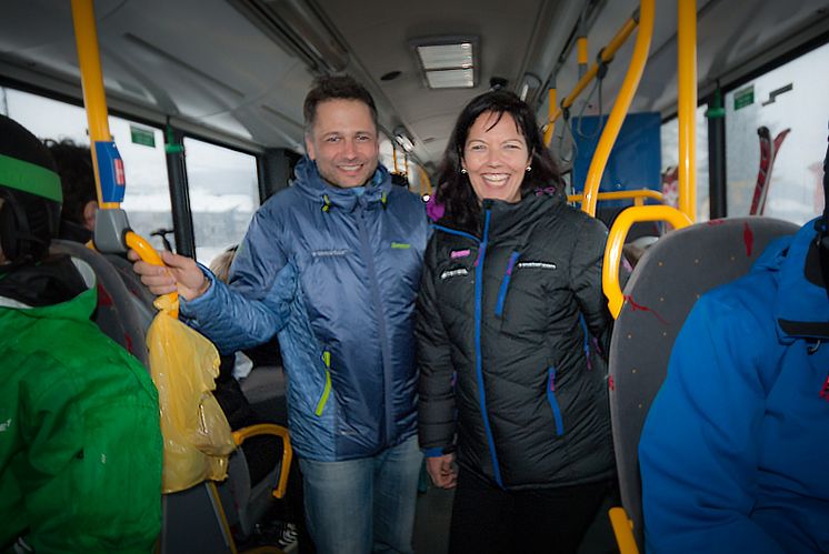 Skibussen i Trysil