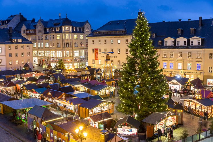 4. Weihnachtsbaum in Annaberg-Burgholz