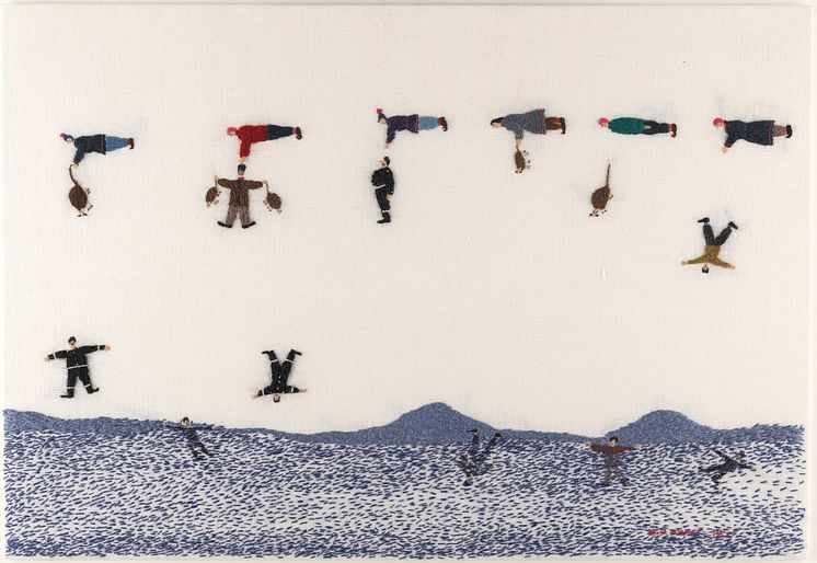 «Girdi noaiddit»/«Flygende sjamaner», 1985_foto Andreas Harvik Nasjonalmuseet