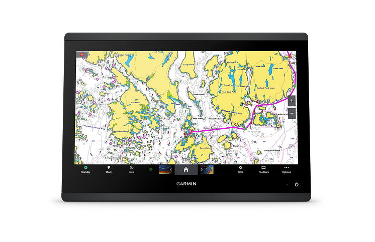 Garmin_GPSMAP 1623_Marinekarte (c) Garmin Deutschland GmbH