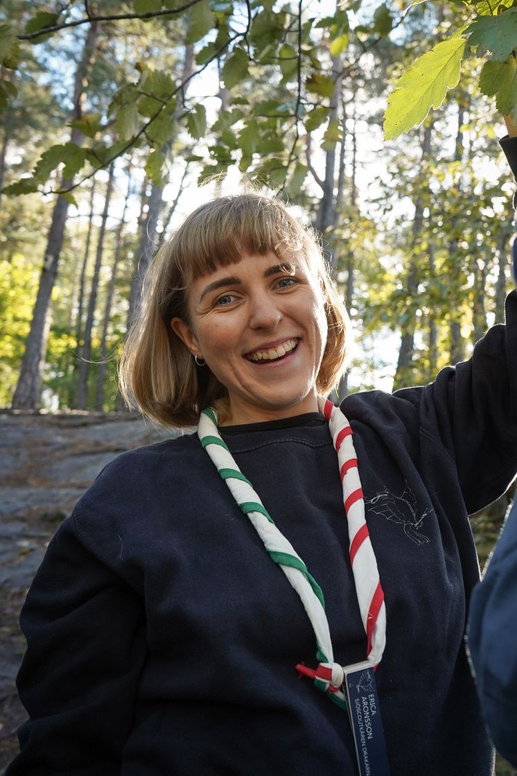 Erica Aronsson, Drakarna Sjöscoutkår, Foto - Linnea Wedelin