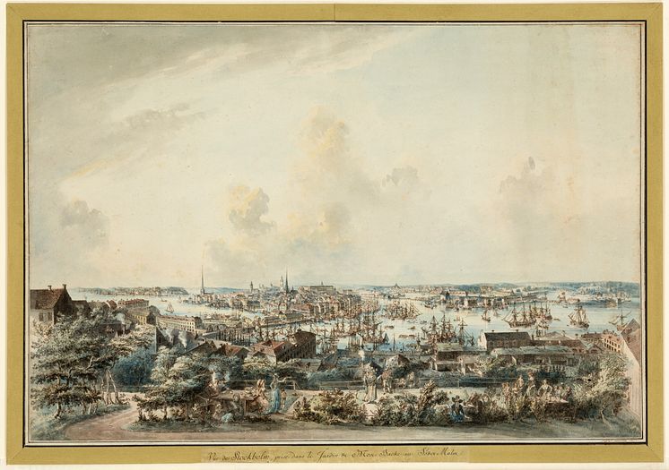 Utsikt över stockholm av Johan Fredrik Martin, 1797.jpg