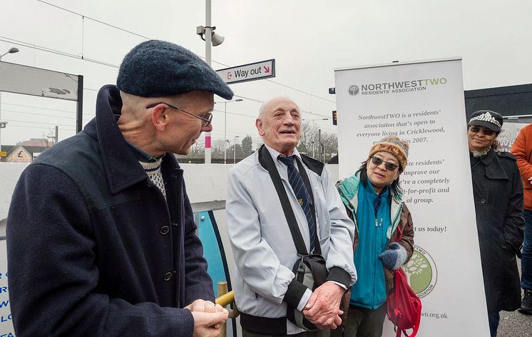 Cricklewood mural unveiling