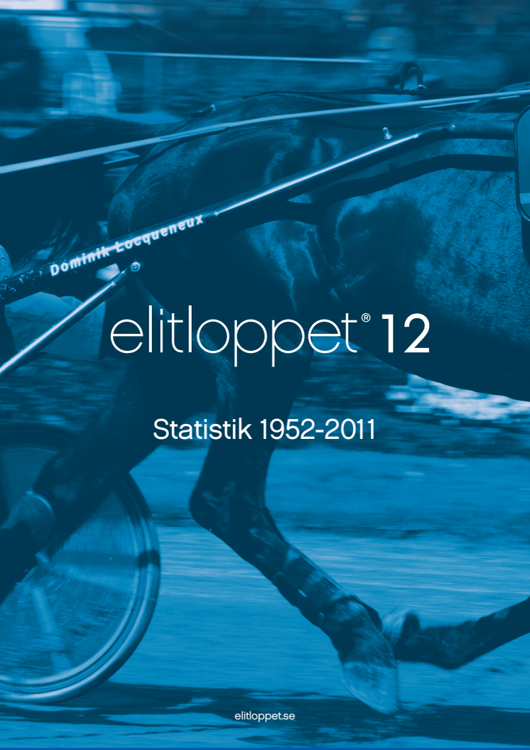 Elitloppsstatistik inför Elitloppet 2012