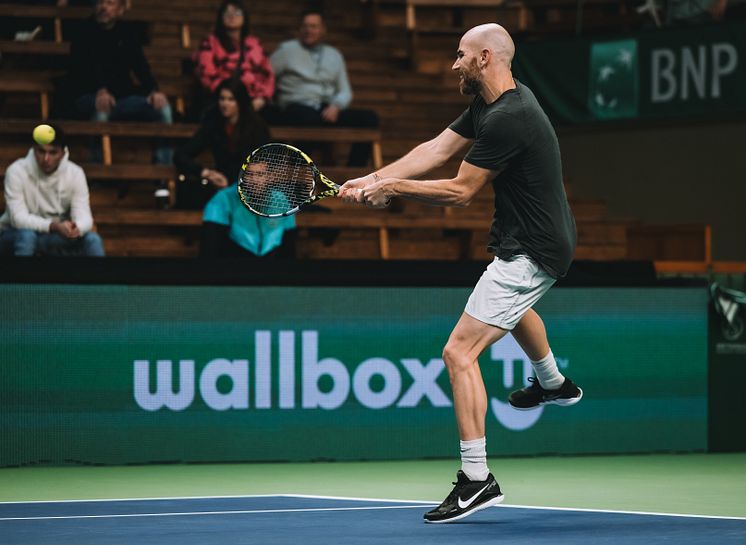 Adrian Mannarino at the BNP Paribas Nordic Open 2023