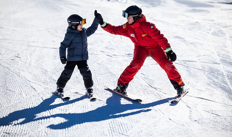 Stöten i Sälen - skidskola-high-five-barn