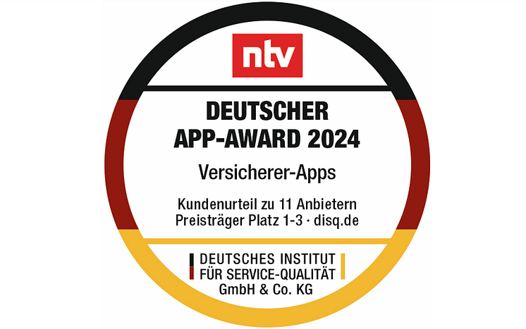 Siegel Deutscher App-Award