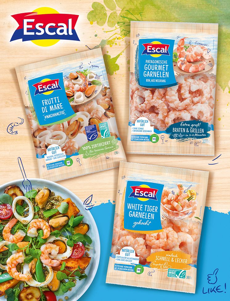 Nachhaltige Verpackungen von Escal