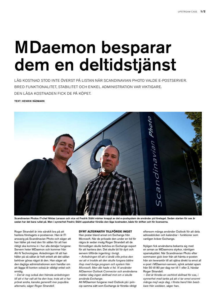 MDaemon besparar dem en deltidstjänst
