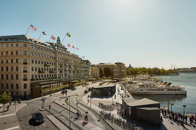 Grand Hôtel Stockholm facade 2018