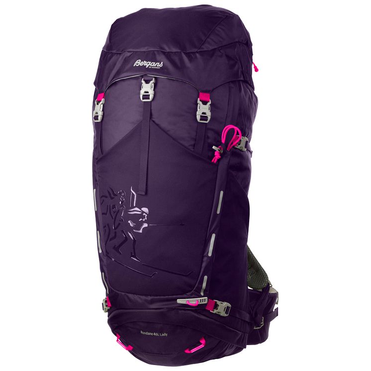 Rondane 46 L Lady - Blackberry/Hot Pink