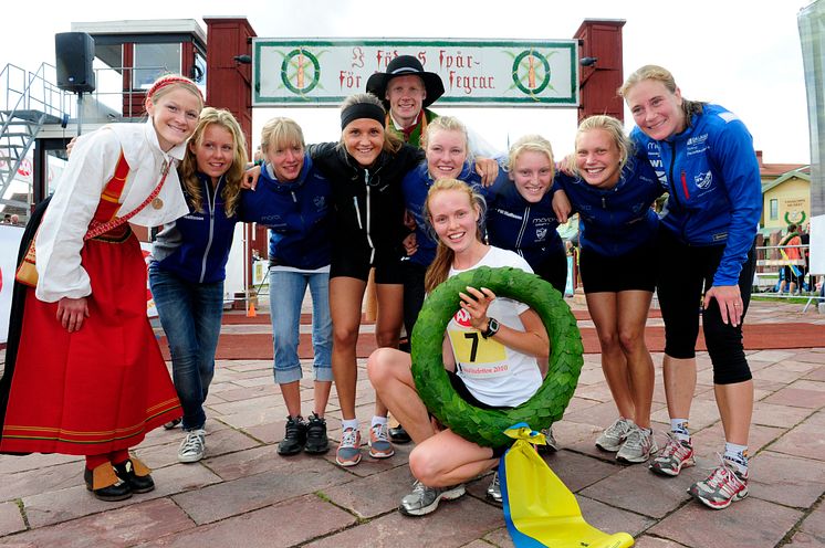 VasaStafetten 2010, damsegrarna: IFK Mora damer