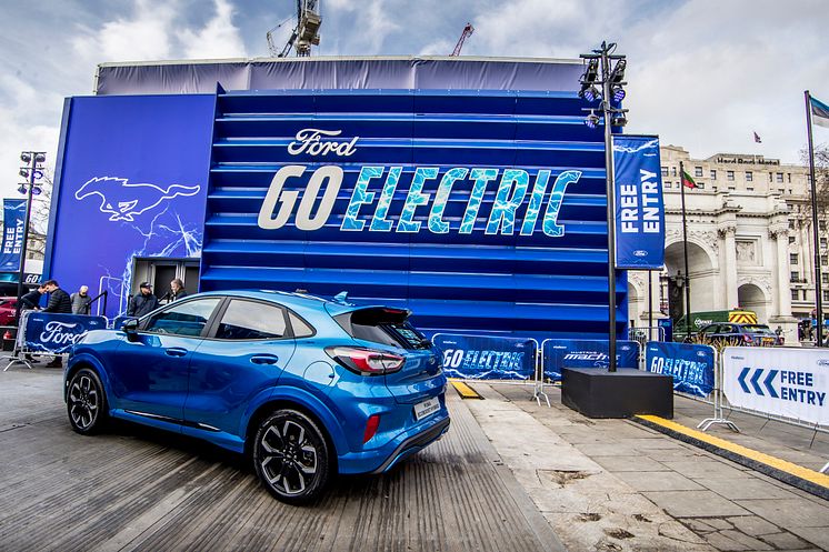 Fords Go Electric-event i London