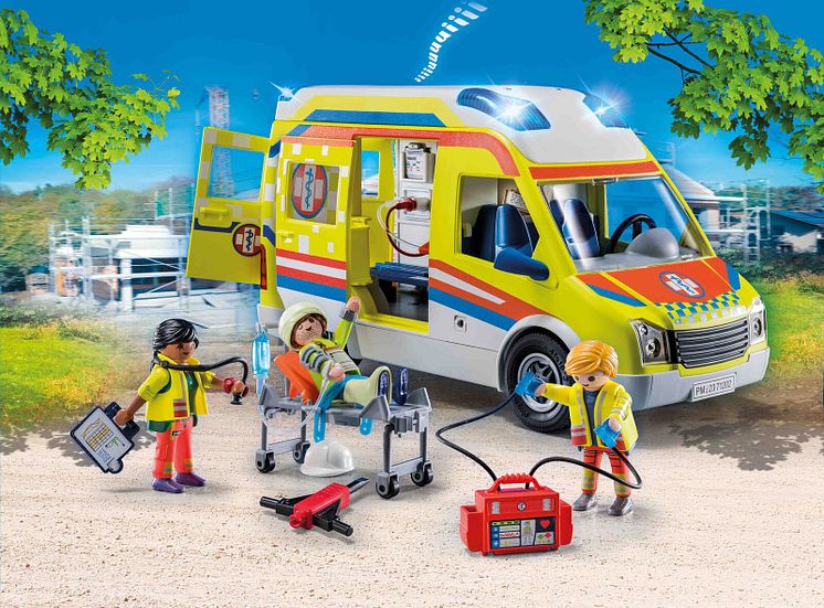 Rettungswagen mit Licht und Sound (71202) von PLAYMOBIL