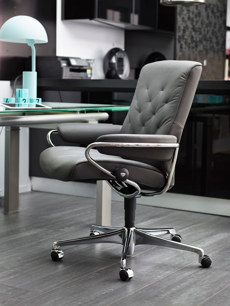 Stressless Metro Office Paloma Metal Grey