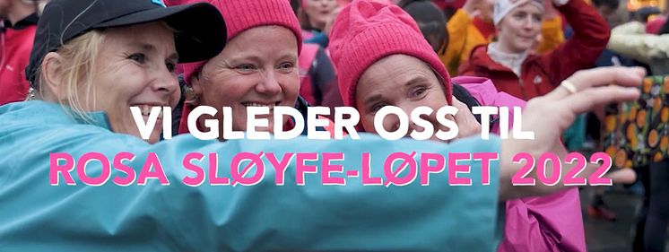 banner rosa sløyfe