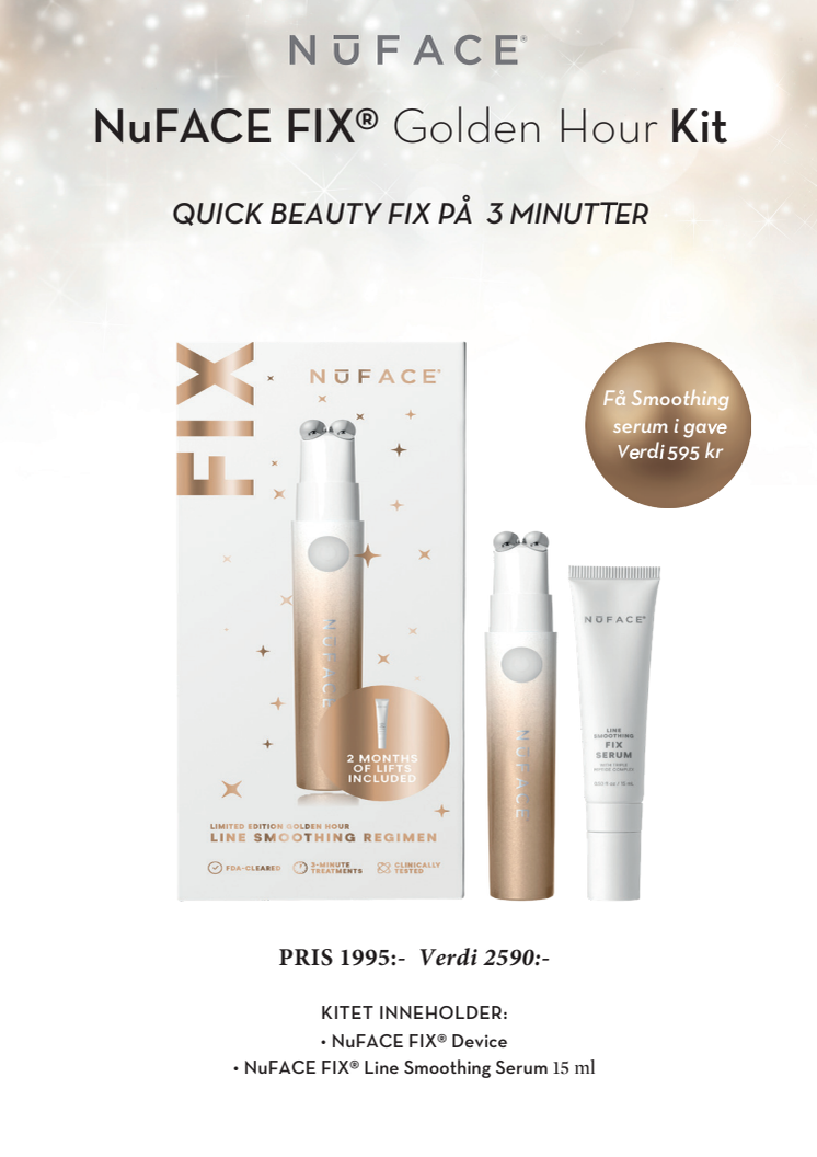 NuFACE FIX® Golden Hour Kit