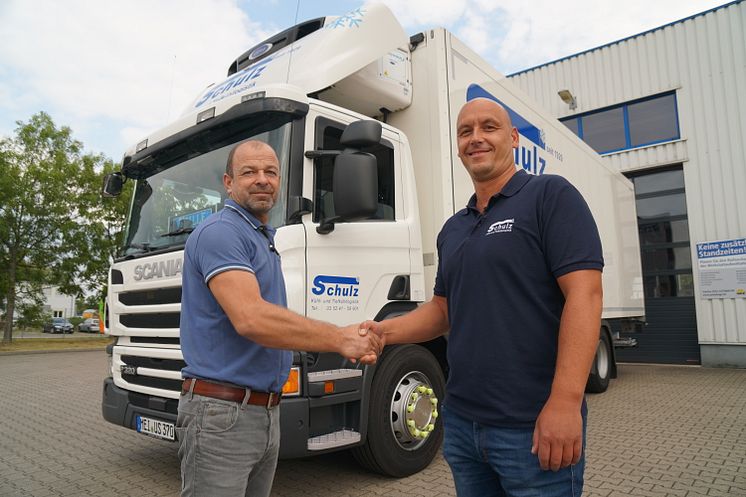 Schulz Kühl- und Tiefkühllogistik setzt auf Vehicle Related Services von Scania