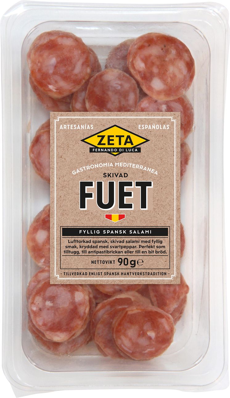 Produktbild Zeta Skivad Fuet