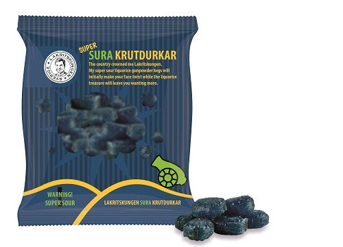 Lakritskungen Sura Krutdurkar 100 g