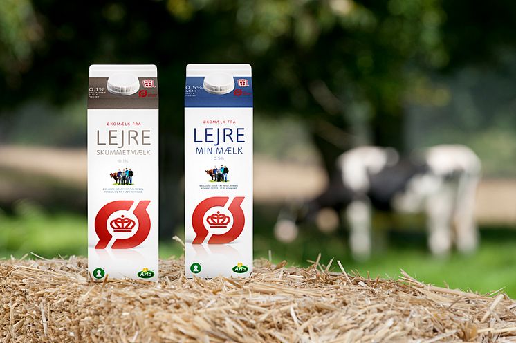 Ny økologisk single region mælk fra Lejre