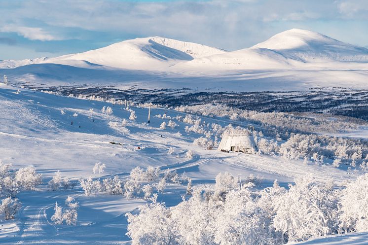 Ramundberget, vinter