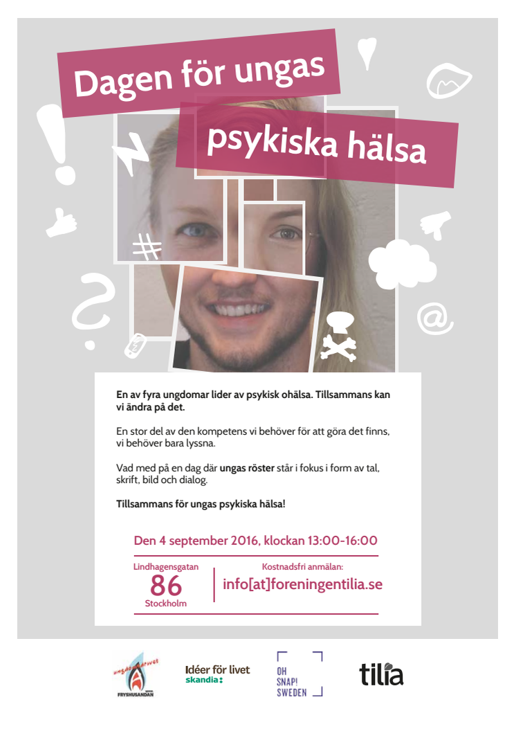 Dagen för ungas psykiska hälsa ska få vuxna att lyssna 