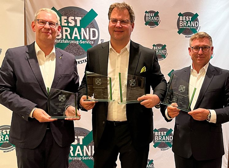 Best Brand Award Nutzfahrzeug-Service für BPW