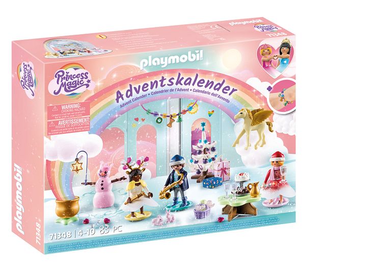 Adventskalender Weihnachtsfest unter dem Regenbogen (71348) von PLAYMOBIL