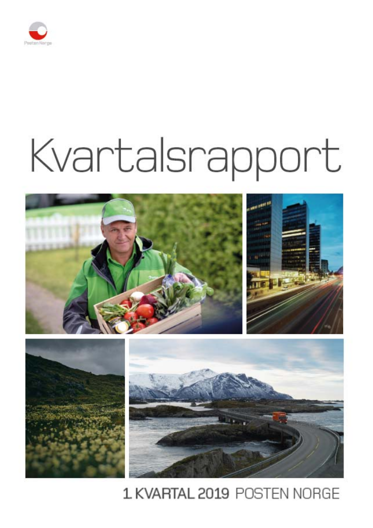 Kvartalsrapport 1. kvartal 2019