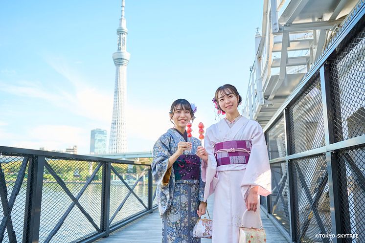 TOKYO SKYTREE Enjoy Pack (Kimono Rental Plan)