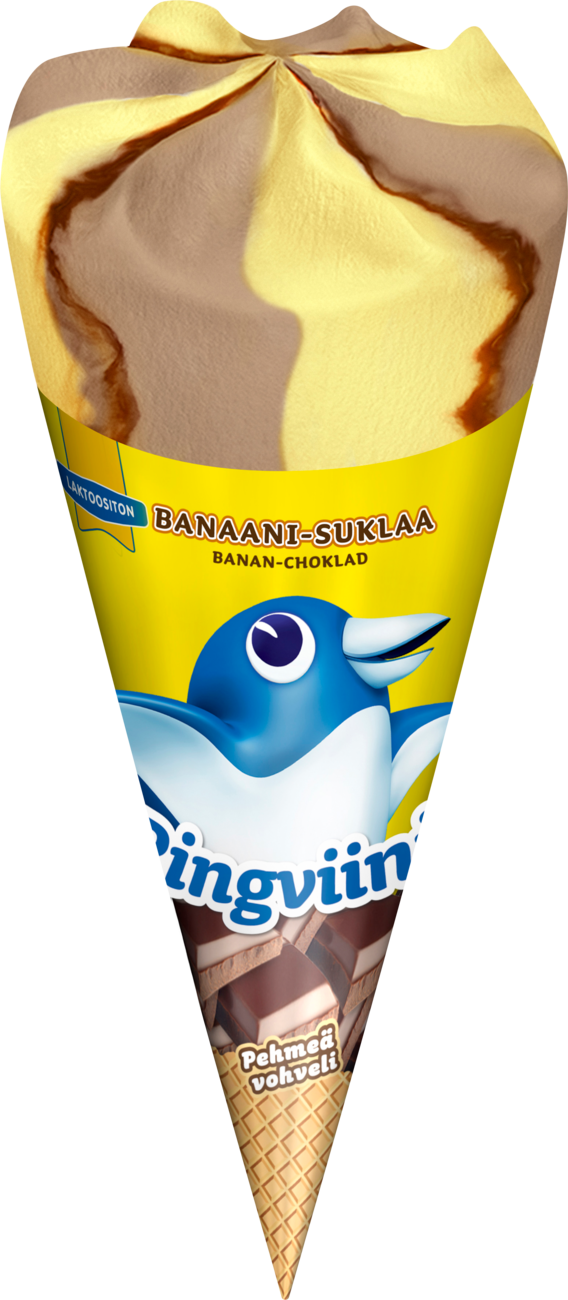 Pingviini Banaani-Suklaa