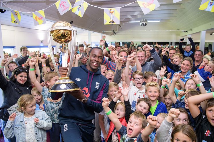 Winners' Trophy Tour Jofra Archer