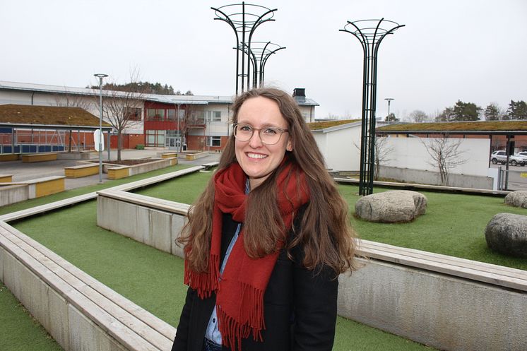 Linda Lanebäck, logoped på Kollaskolan