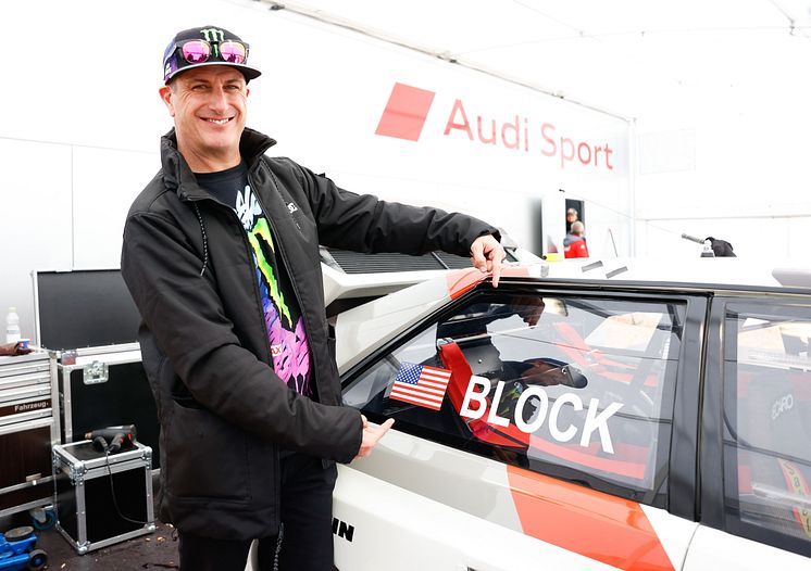 Ken Block, Audi quattro Rallye A2 Gruppe B (GP Ice Race 2022)