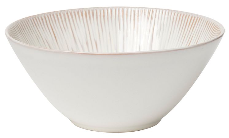 NYHET! Salad Bowl Caprice 23,5x10,5 cm White Stoneware 14,90 EUR.jpg