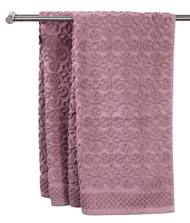 Badehåndklæde STIDSVIG 70x140 rosa (159,- DKK)