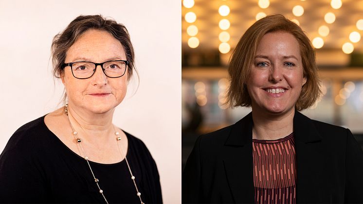 Ingela Lindh och Kajsa Hessel