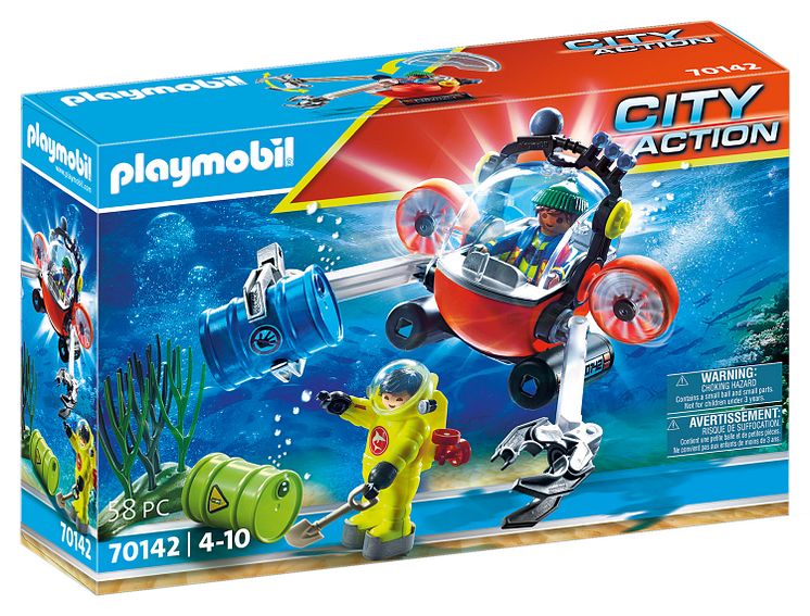 Seenot - Umwelteinsatz mit Tauchboot von PLAYMOBIL (70142)