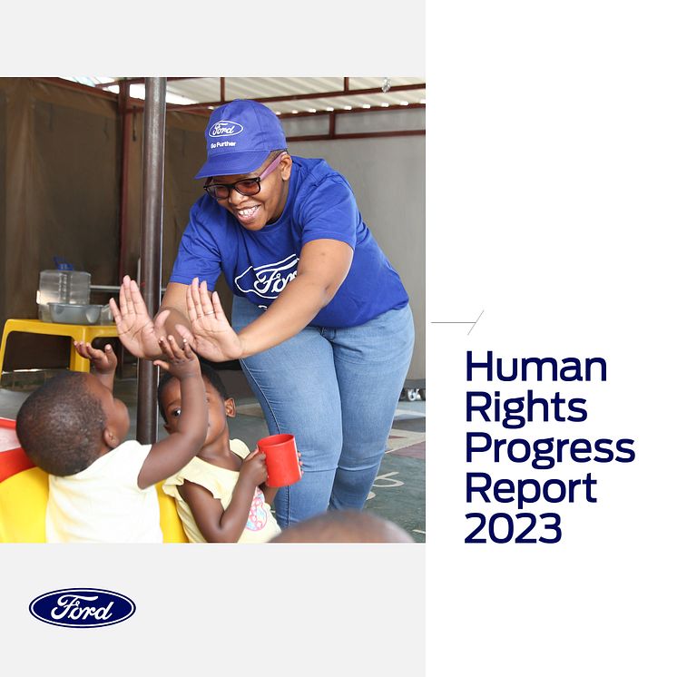 2023 Ford Human Rights Progress Report_1x1 cover