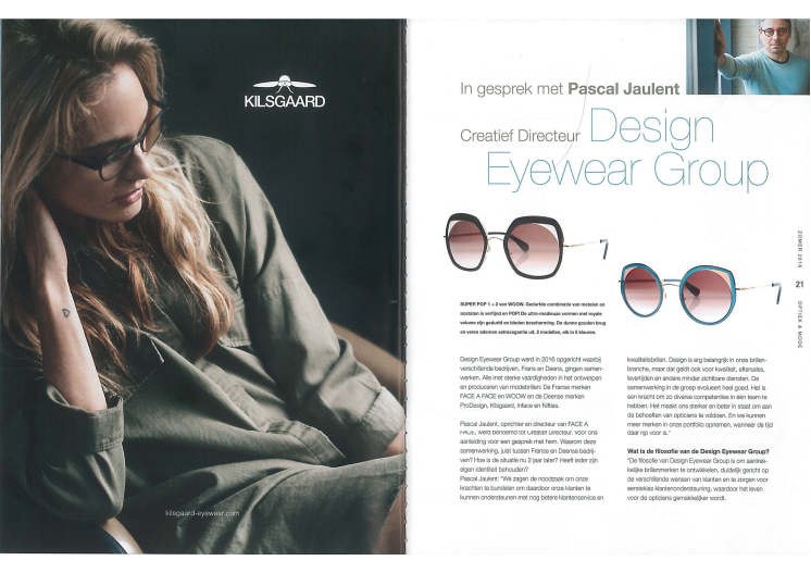 DESIGN EYEWEAR GROUP in OPTIEK&MODE