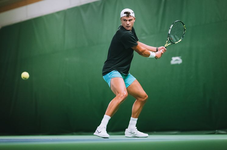 Holger Rune at the BNP Paribas Nordic Open 2023