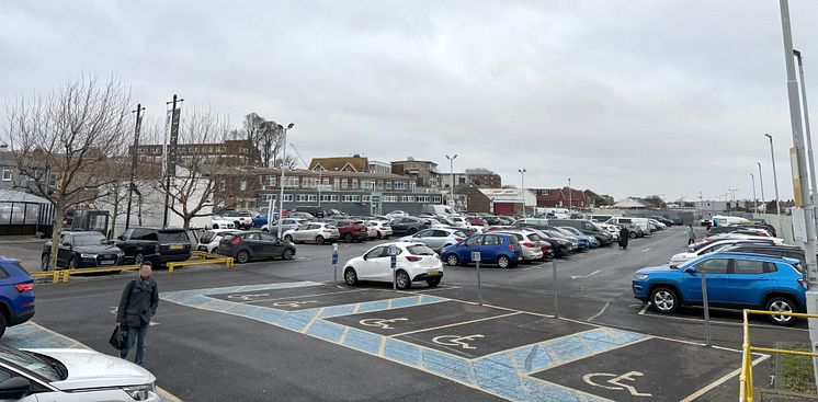 Eastbourne station car park