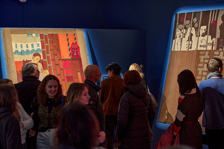Hannah Ryggen triennale 2022-Anti-monument opening