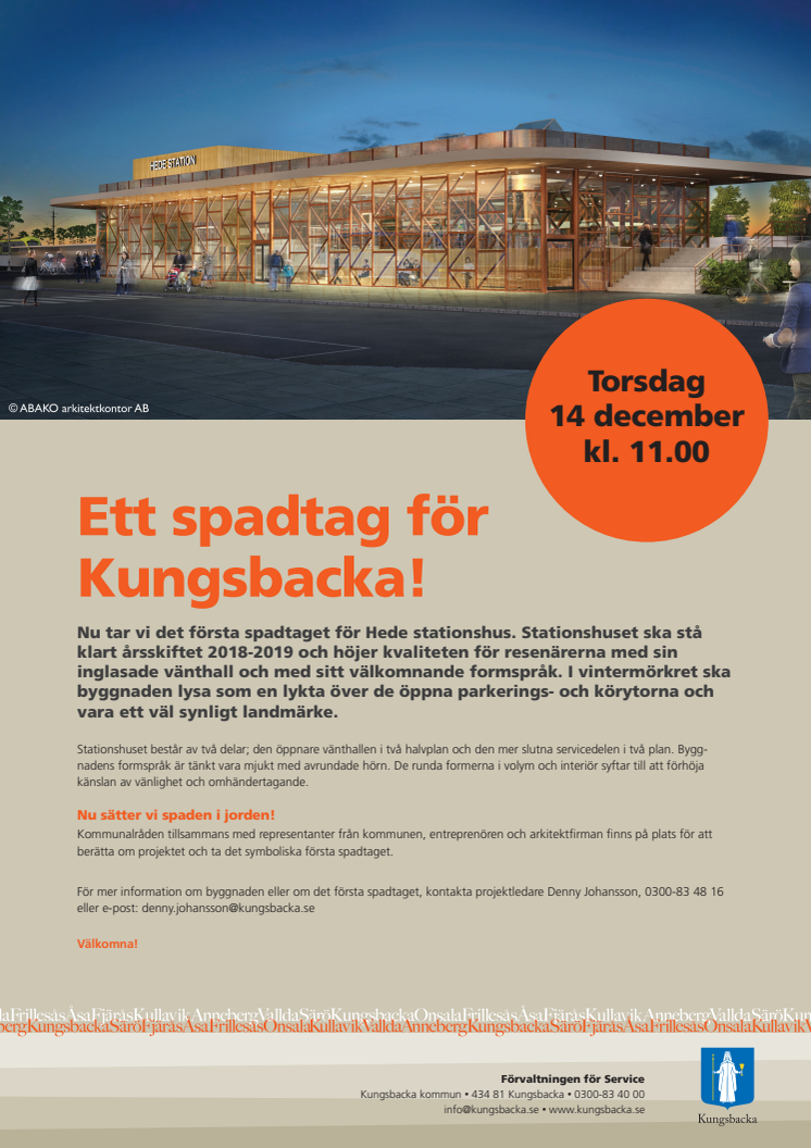 Ett spadtag för Kungsbacka!