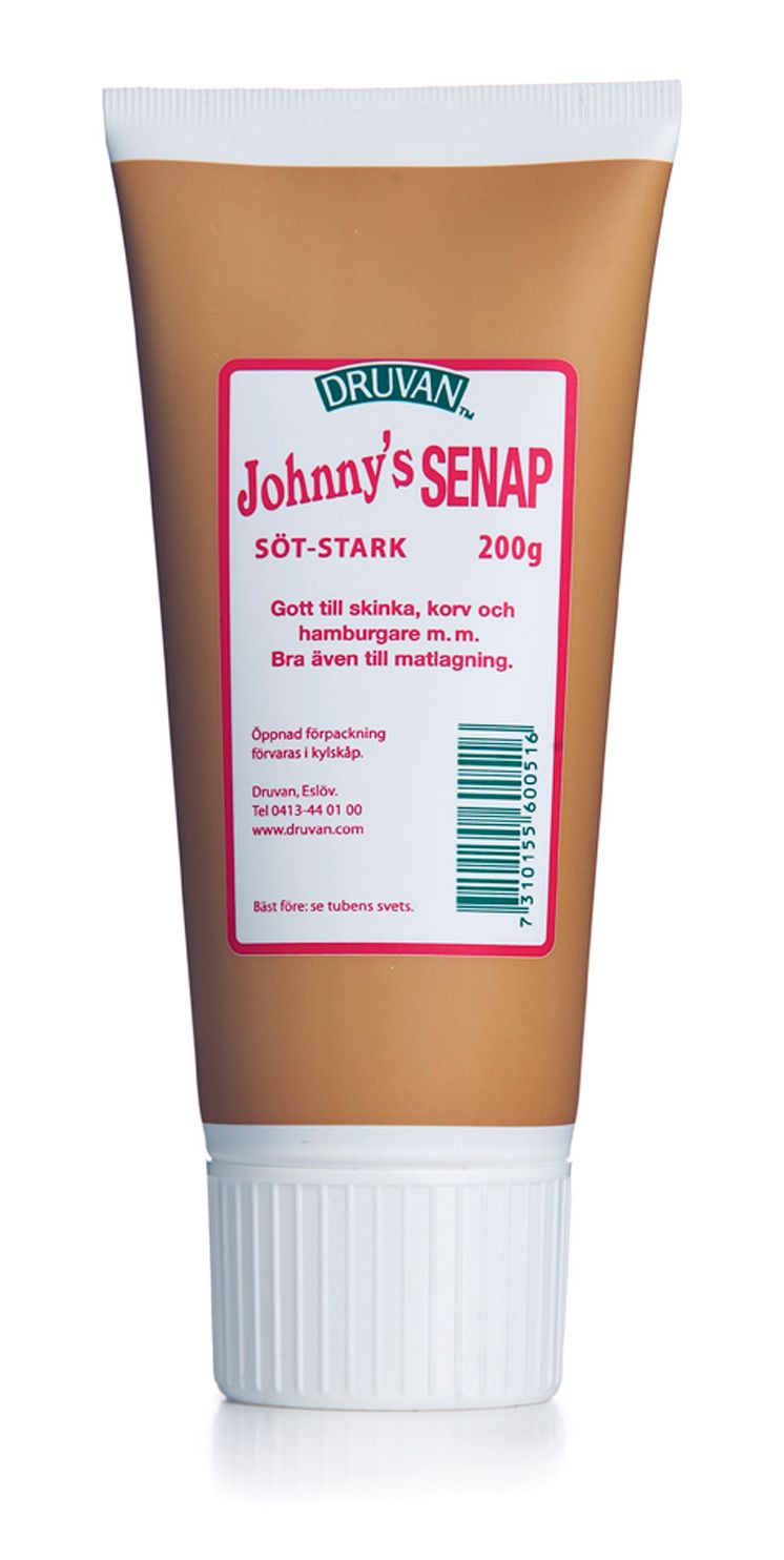 Johnny´s senap söt stark tub 200g