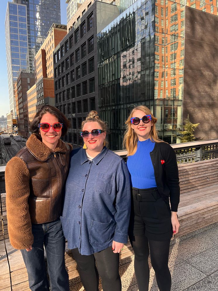 Marianne Dezes, Jessica Poundstone and Claire Ferreira